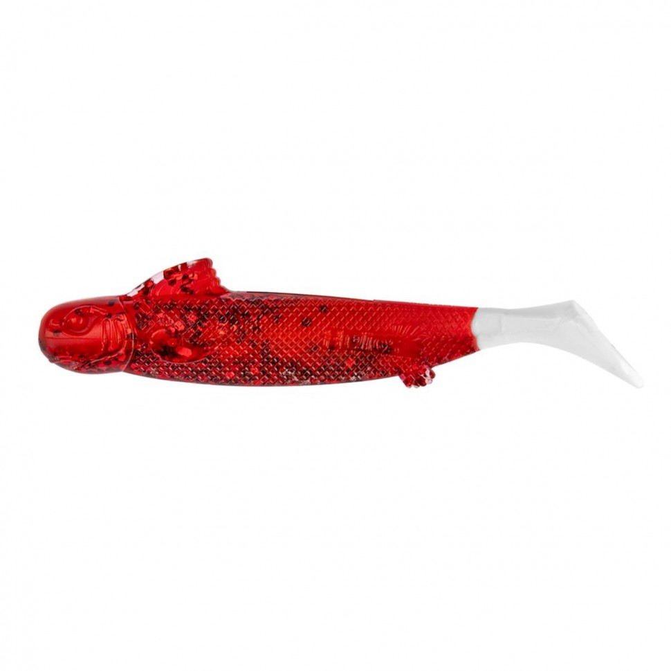 Виброхвост Helios Jap 3,15"/8 см, цвет Red Sparkles WT 7 шт HS-32-034 , 
